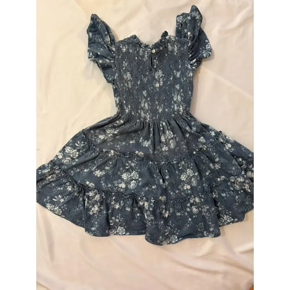 Ralph Lauren Polo smocked floral dress